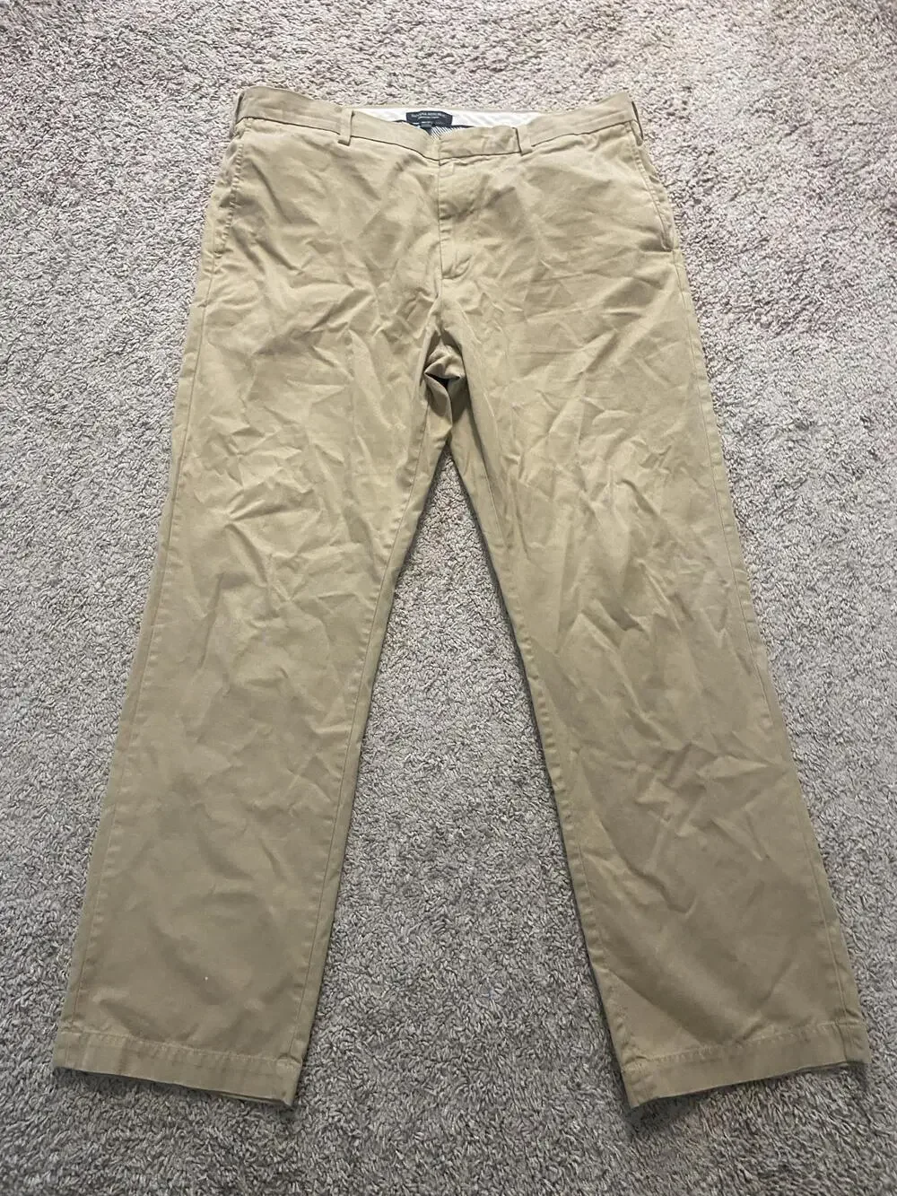 Banana Republic Pants Mens 38x32 Beige Emerson Chino Straight Leg Casual Pockets
